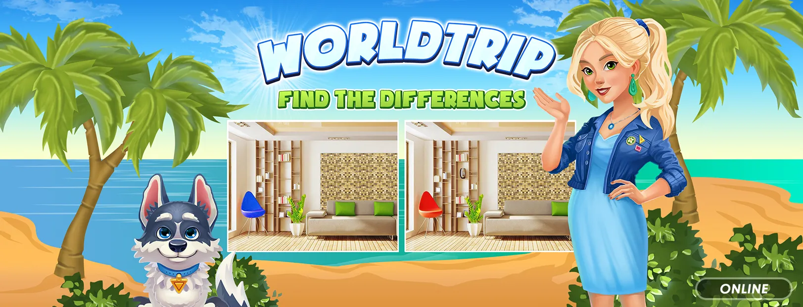 Worldtrip: Find differences